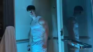 JustTheGays thumbnail for Getting wet in the shower while wearing my gym clothes Nick Sandell - amateur gay porn from OnlyFans, MyVidster, GayForFans and more! - Shower