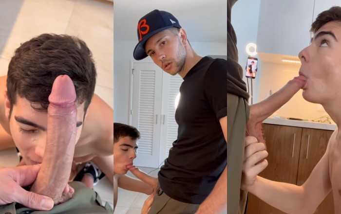 JustTheGays thumbnail for Jake Hart get a good blowjob from twink Kaylebalexander - amateur gay porn from OnlyFans, MyVidster, GayForFans and more! - 