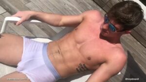 OnlyGays thumbnail for Jerking off in the pool TroyxBrandt - amateur gay porn from OnlyFans, MyVidster, GayForFans and more! -