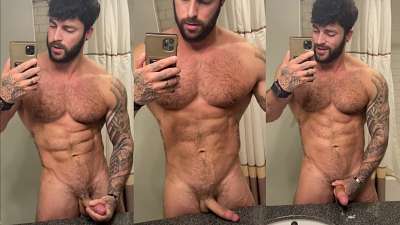 OnlyGays thumbnail for Nick Bayne (sixholdover) jerks off in the bathroom - amateur gay porn from OnlyFans, MyVidster, GayForFans and more! - Jerk Off, Solo