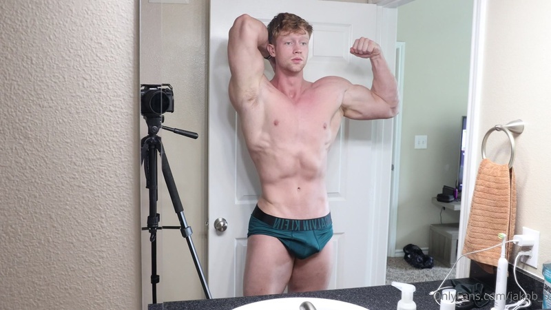 JustTheGays thumbnail for Showing off my muscles while in my underwear – Jakob Bergen (jakob_b) - amateur gay porn from OnlyFans, MyVidster, GayForFans and more! - 