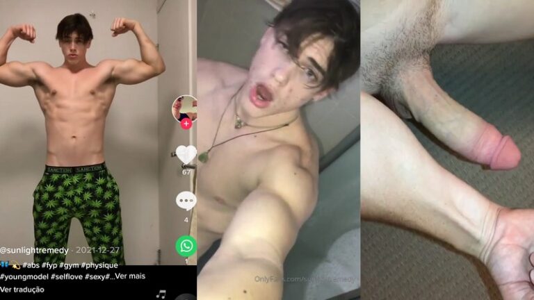 OnlyGays thumbnail for Tiktoker Adrian (sunlightremedy) jerk and cum compilation - amateur gay porn from OnlyFans, MyVidster, GayForFans and more! -