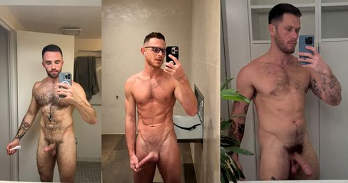 JustTheGays thumbnail for Couple Fun – CJ Delco, Hung Caleb and Damaged Bottom fuck - amateur gay porn from OnlyFans, MyVidster, GayForFans and more! -