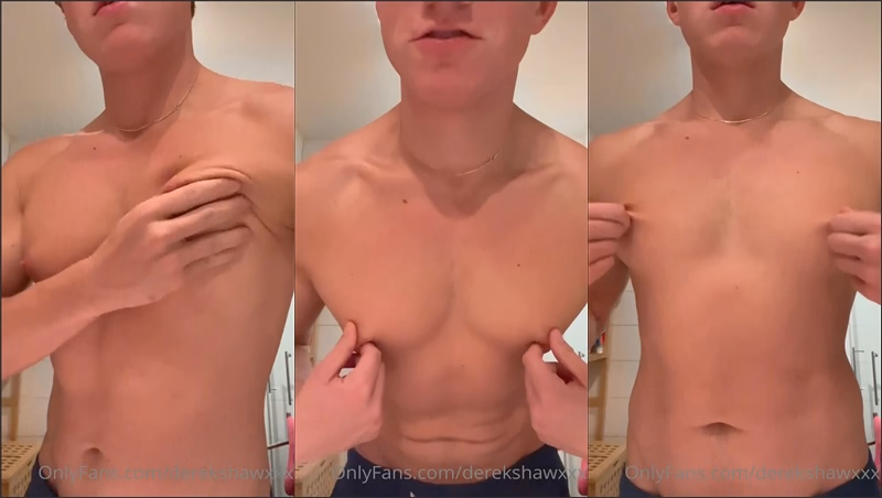 JustTheGays thumbnail for derekshawxxx plays with his nipples - amateur gay porn from OnlyFans JustForFans GayForFans - Solo, Young/Twink