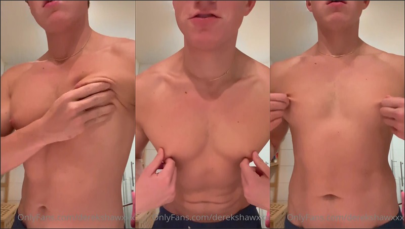 OnlyGays thumbnail for derekshawxxx plays with his nipples - amateur gay porn from OnlyFans, MyVidster, GayForFans and more! - Solo, Young & Twink