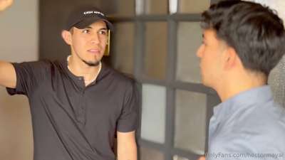 JustTheGays thumbnail for Hector Mayal – Roomie en Pelotas - amateur gay porn from OnlyFans, MyVidster, GayForFans and more! - video