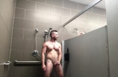 JustTheGays thumbnail for Jerking off in the gym shower while someone watches Jayson Parker jaysonparker801 - amateur gay porn from OnlyFans, MyVidster, GayForFans and more! - Jerk Off, Shower
