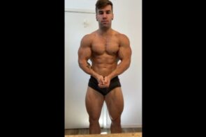 JustTheGays thumbnail for Showing off my muscles – Jake Burton (JakeBurtonOfficial) - amateur gay porn from OnlyFans, MyVidster, GayForFans and more! - Muscle, video