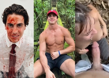 JustTheGays thumbnail for Stud Matt Rhoades – jerk and blowjob compilation - amateur gay porn from OnlyFans, MyVidster, GayForFans and more! - Oral, Jerk Off