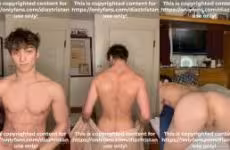 JustTheGays thumbnail for Tristan Diaz – solo fun with my ass - amateur gay porn from OnlyFans JustForFans GayForFans - 