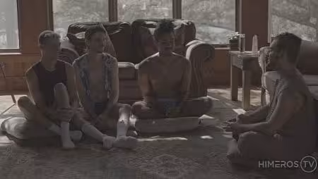 JustTheGays thumbnail for A Full Moon Ritual Purple – group sucking and jerking - amateur gay porn from OnlyFans JustForFans GayForFans - 