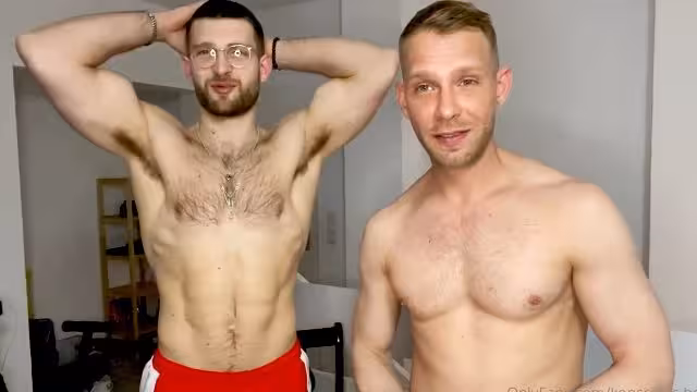 JustTheGays thumbnail for Aufgehen – Konstantin Resch and BastiausBerlin - amateur gay porn from OnlyFans JustForFans GayForFans - video