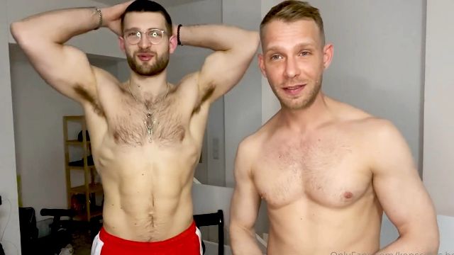 JustTheGays thumbnail for Aufgehen – Konstantin Resch and BastiausBerlin - amateur gay porn from OnlyFans, MyVidster, GayForFans and more! - video