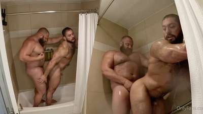 JustTheGays thumbnail for Jack Stacked – My bro Monstah Mike was just looking to hot in the shower so I had to fuck his muscle ass! - amateur gay porn from OnlyFans, MyVidster, GayForFans and more! - Anal, Muscle, Shower