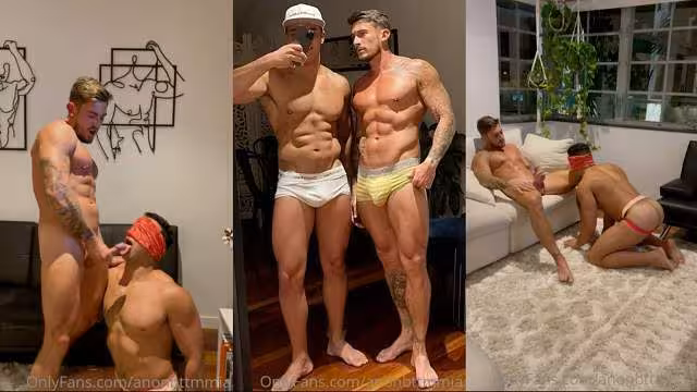 JustTheGays thumbnail for AnonBttmMia worships Gael Jacob while he jerks off - amateur gay porn from OnlyFans JustForFans GayForFans - 