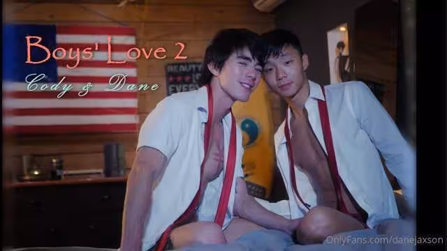 JustTheGays thumbnail for Boys Love 2 – Dane Jaxson and Cody Seiya - amateur gay porn from OnlyFans, MyVidster, GayForFans and more! - Asian, video