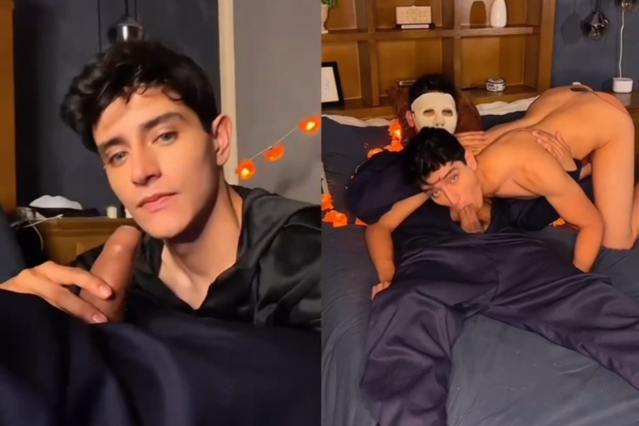 JustTheGays thumbnail for Eduandrew – Halloween suck – andresC69, cristian23_12 - amateur gay porn from OnlyFans, MyVidster, GayForFans and more! - Oral, Young & Twink
