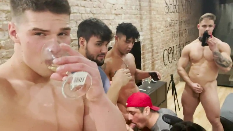 JustTheGays thumbnail for Servicing a group of guys dicks – Malik Delgaty – Matt Luscious (CreamyGorilla) – Kenzo Alvarez – CreamyRowan - amateur gay porn from OnlyFans, MyVidster, GayForFans and more! -