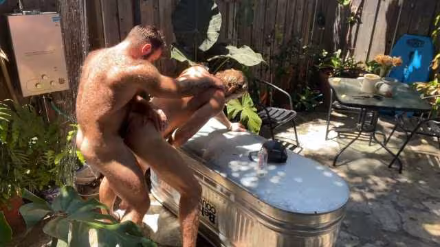JustTheGays thumbnail for Trying to not get caught by the Neighbors – TeddyBear and Logan Stevens – RFC - amateur gay porn from OnlyFans JustForFans GayForFans - video