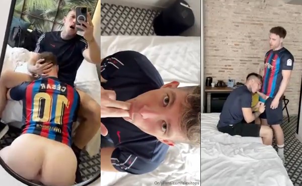 JustTheGays thumbnail for Alexitops – fucking after the match - amateur gay porn from OnlyFans, MyVidster, GayForFans and more! - Anal