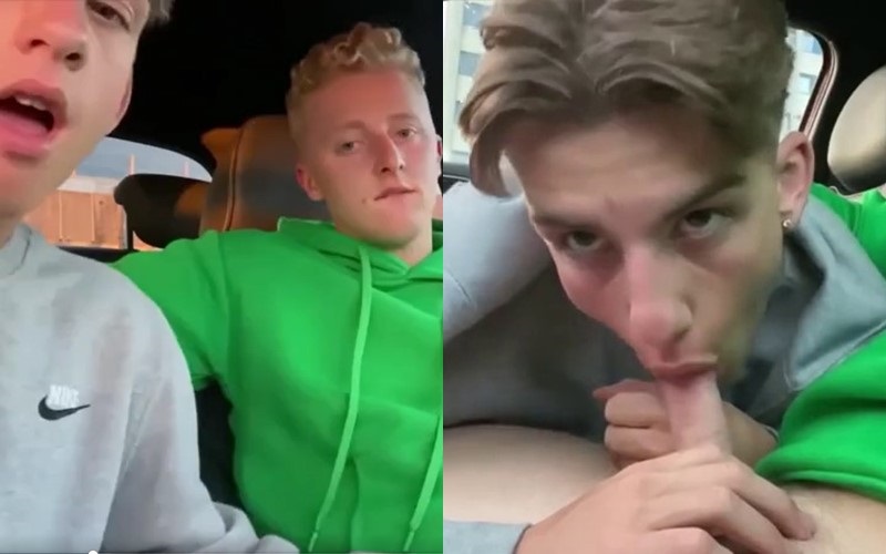 OnlyGays thumbnail for Blowing my friend in the car - amateur gay porn from OnlyFans, MyVidster, GayForFans and more! -