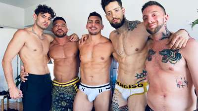 JustTheGays thumbnail for Full orgy, full bare, big cocks, nasty guys, and a lot of cum – That Switch, Federixomartin, Naked Yoga Man, Viktor Onee, Emiliano Terra – RFC - amateur gay porn from OnlyFans, MyVidster, GayForFans and more! - Big Cock, Group