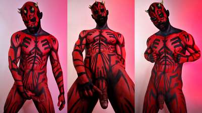 JustTheGays thumbnail for PicAsssHole – Darth Maul – Nathan Adams - amateur gay porn from OnlyFans, MyVidster, GayForFans and more! - video