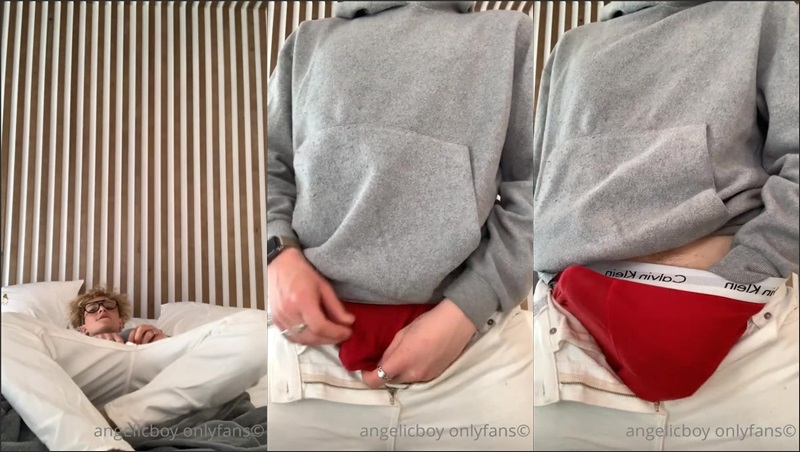 JustTheGays thumbnail for angelicboy jerks his cock in his pants - amateur gay porn from OnlyFans, MyVidster, GayForFans and more! - Jerk Off, Solo, Young & Twink