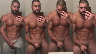JustTheGays thumbnail for BuffManBrad jerks off in the bathroom - amateur gay porn from OnlyFans, MyVidster, GayForFans and more! - 