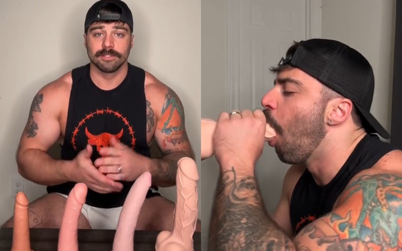 JustTheGays thumbnail for Jordan teaches how to give a blowjob on dicks of all sizes – brandtsboys - amateur gay porn from OnlyFans, MyVidster, GayForFans and more! - 