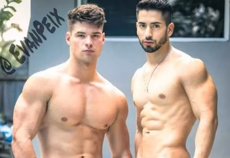 JustTheGays thumbnail for Malik and Evan Peix massage eachother - amateur gay porn from OnlyFans JustForFans GayForFans - 