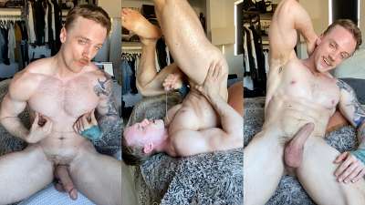 JustTheGays thumbnail for YesBrawn jerks off - amateur gay porn from OnlyFans, MyVidster, GayForFans and more! - Jerk Off, Solo