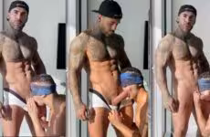 JustTheGays thumbnail for AnonBttmMia and Imanol Brown - amateur gay porn from OnlyFans JustForFans GayForFans - 