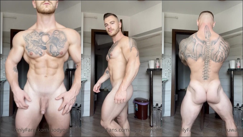 OnlyGays thumbnail for Bodyouwant shows off his body again - amateur gay porn from OnlyFans, MyVidster, GayForFans and more! - Solo