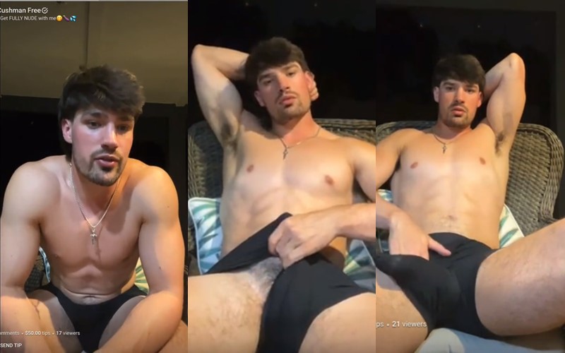 OnlyGays thumbnail for Cushman – feeling my hard cock live - amateur gay porn from OnlyFans, MyVidster, GayForFans and more! -
