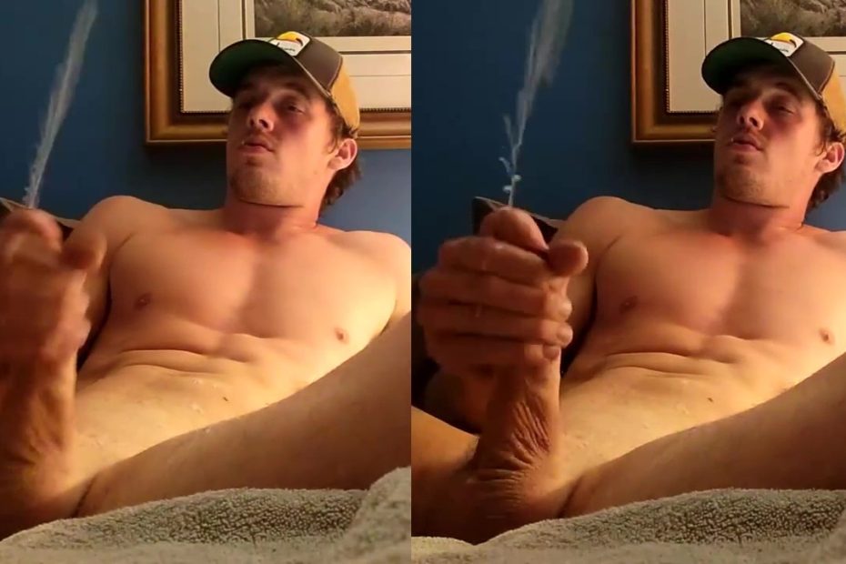 JustTheGays thumbnail for Fit, young guy shoots 10 loads – 2 hour jerk off video - amateur gay porn from OnlyFans, MyVidster, GayForFans and more! - Jerk Off, Solo