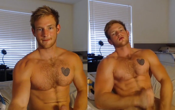JustTheGays thumbnail for Hot beefy aussie jerks off - amateur gay porn from OnlyFans, MyVidster, GayForFans and more! - Jerk Off, Solo