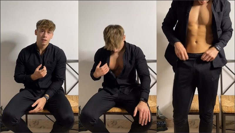 JustTheGays thumbnail for irish-x talks to you as he strips down - amateur gay porn from OnlyFans JustForFans GayForFans - 