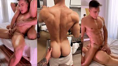 JustTheGays thumbnail for JJ Aussie and Azar Neves fuck - amateur gay porn from OnlyFans, MyVidster, GayForFans and more! - 