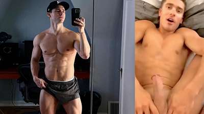 JustTheGays thumbnail for Youtuber Andrew Neighbors gets fucked - amateur gay porn from OnlyFans, MyVidster, GayForFans and more! - Anal