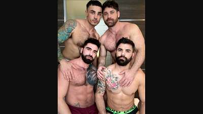 JustTheGays thumbnail for Beau Butler, Nick Butler, Jason Vitale and Tommy Milano – Sharing my husband - amateur gay porn from OnlyFans, MyVidster, GayForFans and more! - video