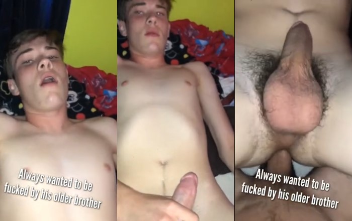 JustTheGays thumbnail for Getting fucked by my older bro - amateur gay porn from OnlyFans, MyVidster, GayForFans and more! - Anal, Young & Twink