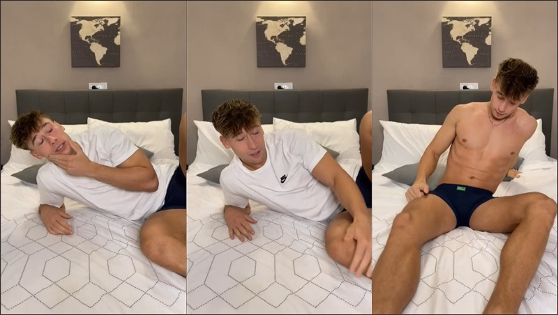 JustTheGays thumbnail for irish-x wakes up from a nap and gets vocal - amateur gay porn from OnlyFans JustForFans GayForFans - 