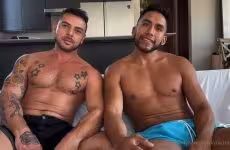 JustTheGays thumbnail for Leonardo and Rudy Gram - amateur gay porn from OnlyFans JustForFans GayForFans - video