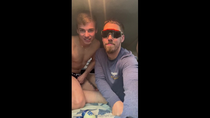 OnlyGays thumbnail for Levi Wrangler (Leviwrangler2) fucks William Carter (williamcarterr) in the back of the car - amateur gay porn from OnlyFans, MyVidster, GayForFans and more! -