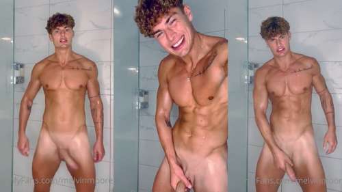 JustTheGays thumbnail for Melvin Moore jerks off in the shower - amateur gay porn from OnlyFans, MyVidster, GayForFans and more! - Jerk Off, Shower, Solo, Young & Twink
