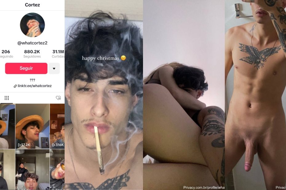 JustTheGays thumbnail for tiktoker WhatCortez – leaked tiktok videos - amateur gay porn from OnlyFans, MyVidster, GayForFans and more! - Solo