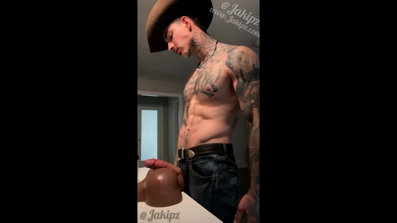 JustTheGays thumbnail for Fucking my toy while wearing my cowboy hat – Jake Andrich (Jakipz) - amateur gay porn from OnlyFans, MyVidster, GayForFans and more! - Toys, Jerk Off, Big Cock, Solo