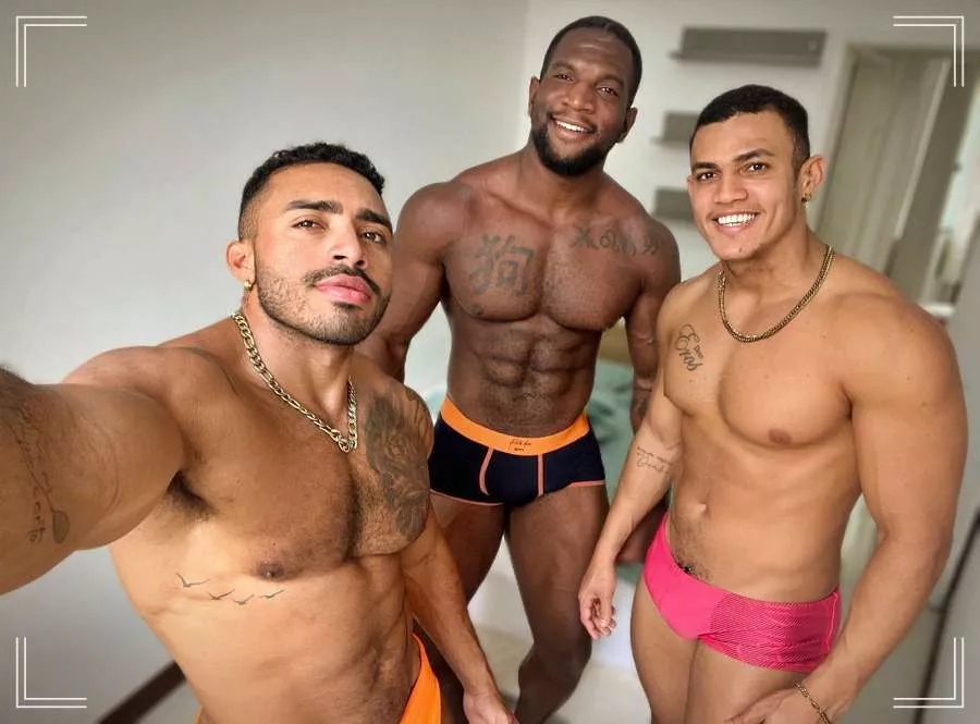 JustTheGays thumbnail for Grande Simoes, Jhon Ramos and Carlos Maranhao fuck – 2 - amateur gay porn from OnlyFans, MyVidster, GayForFans and more! - Anal, Group