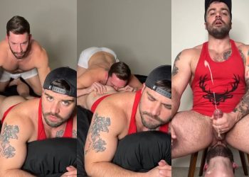 JustTheGays thumbnail for Jordan gets rimmed by Kyle - amateur gay porn from OnlyFans, MyVidster, GayForFans and more! - Oral